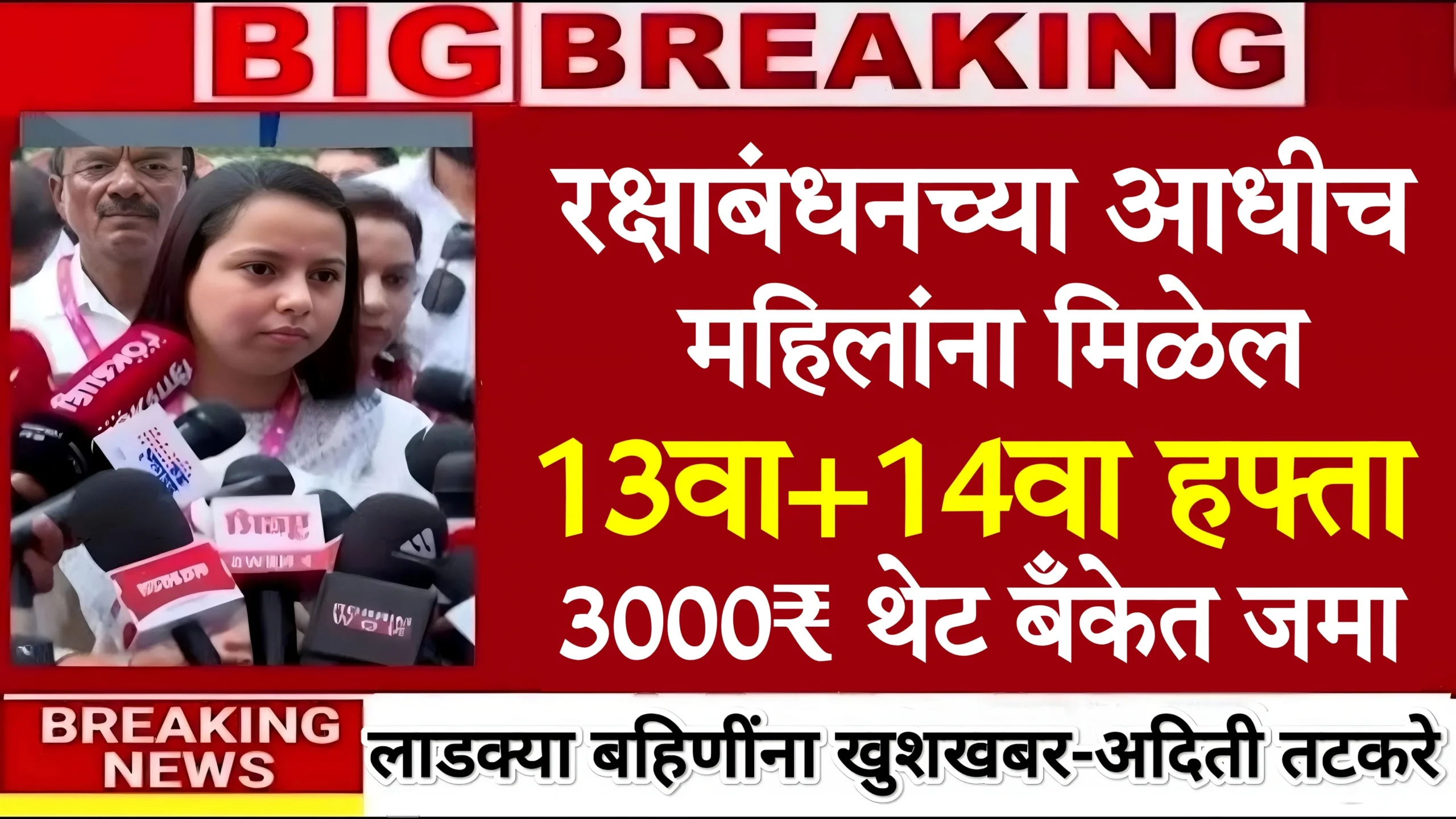 Ladki Bahin Yojana 13th Installment Date